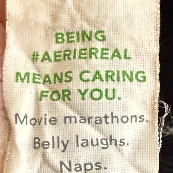 Aerie Black Distressed Jean Shorts - Picture 12 of 13